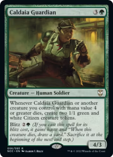 Caldaia Guardian (56), Commander: Streets of New Capenna — Magic card price