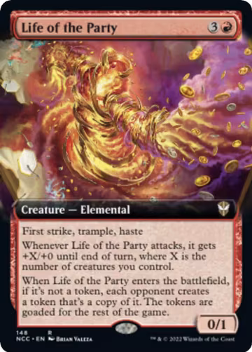 Life of the Party (Extended Art) (148), Commander: Streets of New Capenna — Magic card price