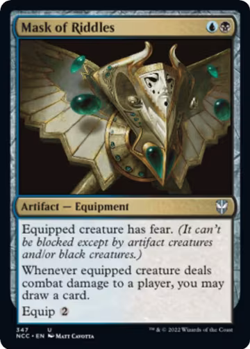 Mask of Riddles (347), Commander: Streets of New Capenna — Magic card price