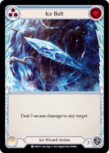 Ice Bolt (Blue) (UPR135), Uprising — Flesh & Blood card price