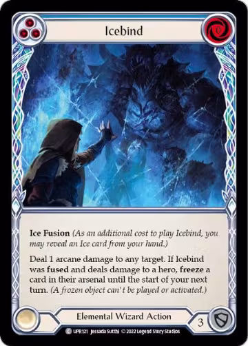 Icebind (Blue) (UPR121), Uprising — Flesh & Blood card price