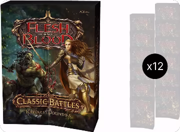Classic Battles: Rhinar vs. Dorinthea Box Set Case, Classic Battles: Rhinar vs Dorinthea — Flesh & Blood sealed product price