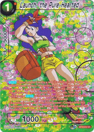 Launch, the Pure-Hearted (BT12-013) — card price