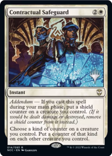 Contractual Safeguard (14), Promo Pack: Streets of New Capenna — Magic card price