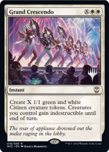 Grand Crescendo (16), Promo Pack: Streets of New Capenna — Magic card price