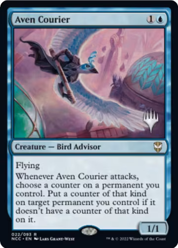 Aven Courier (22), Promo Pack: Streets of New Capenna — Magic card price