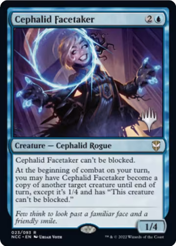 Cephalid Facetaker (23), Promo Pack: Streets of New Capenna — Magic card price