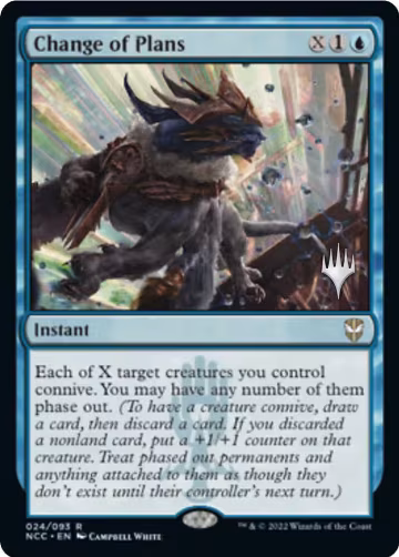 Change of Plans (24) — card price