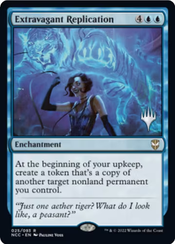 Extravagant Replication (25), Promo Pack: Streets of New Capenna — Magic card price