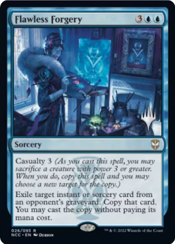 Flawless Forgery (26), Promo Pack: Streets of New Capenna — Magic card price