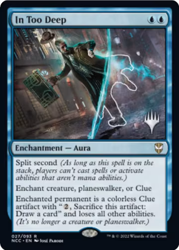 In Too Deep (27), Promo Pack: Streets of New Capenna — Magic card price