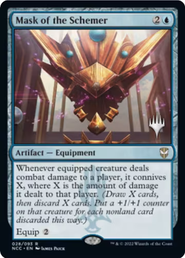 Mask of the Schemer (28), Promo Pack: Streets of New Capenna — Magic card price