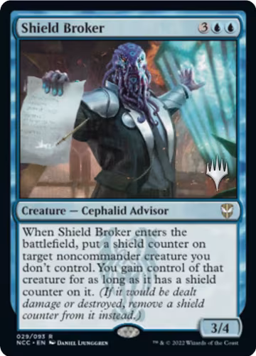 Shield Broker (29), Promo Pack: Streets of New Capenna — Magic card price