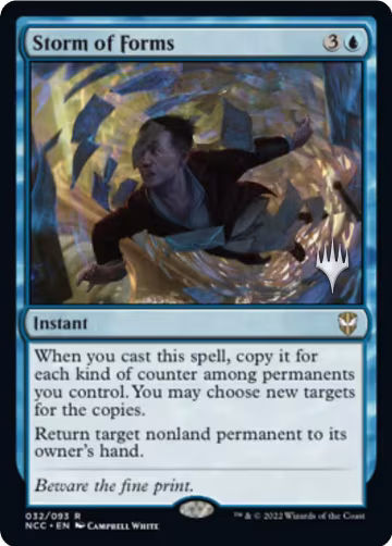 Storm of Forms (32), Promo Pack: Streets of New Capenna — Magic card price