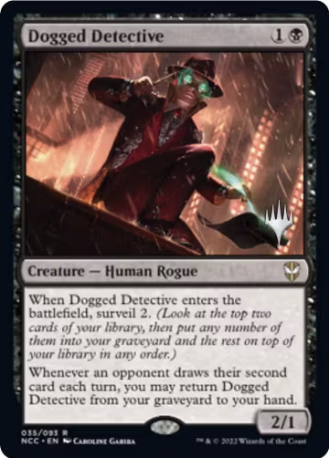 Dogged Detective (35), Promo Pack: Streets of New Capenna — Magic card price