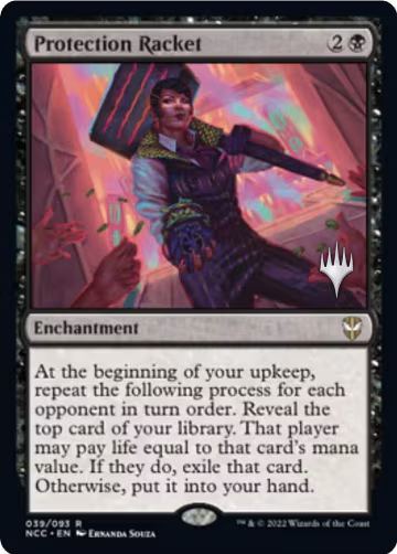 Protection Racket (39), Promo Pack: Streets of New Capenna — Magic card price