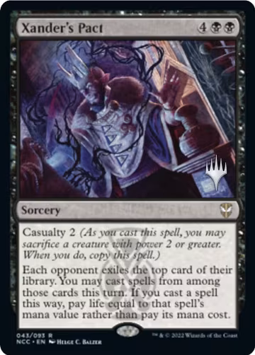 Xander's Pact (43), Promo Pack: Streets of New Capenna — Magic card price