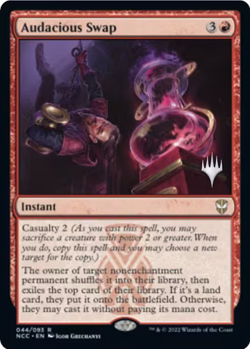 Audacious Swap (44), Promo Pack: Streets of New Capenna — Magic card price