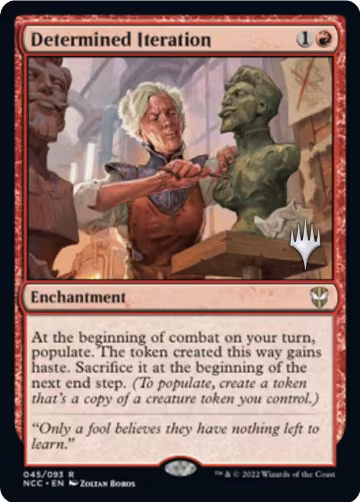Determined Iteration (45), Promo Pack: Streets of New Capenna — Magic card price