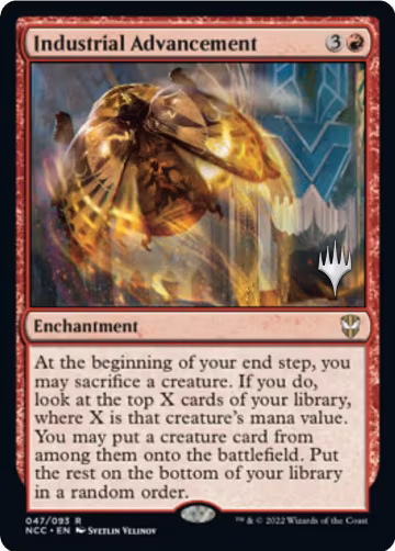 Industrial Advancement (47), Promo Pack: Streets of New Capenna — Magic card price