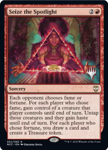 Seize the Spotlight (52) — card price