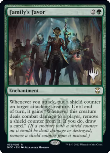 Family's Favor (59), Promo Pack: Streets of New Capenna — Magic card price