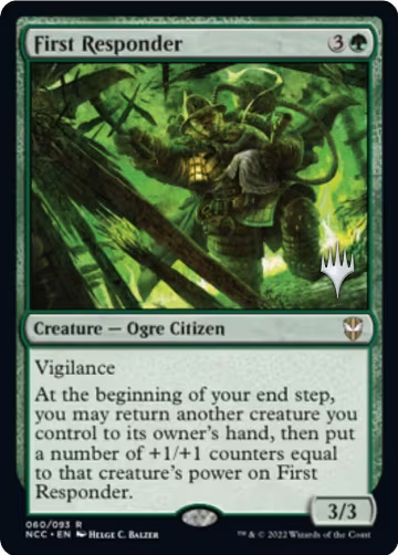 First Responder (60), Promo Pack: Streets of New Capenna — Magic card price
