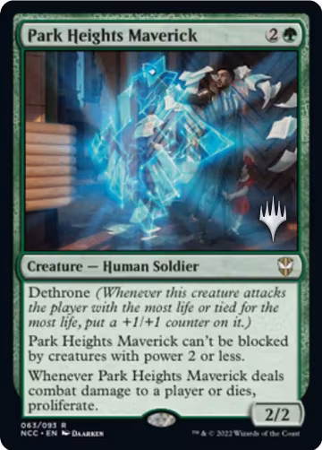 Park Heights Maverick (63), Promo Pack: Streets of New Capenna — Magic card price