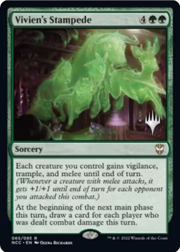 Vivien's Stampede (65), Promo Pack: Streets of New Capenna — Magic card price