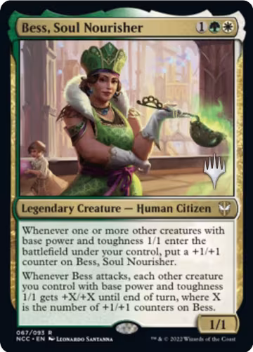 Bess, Soul Nourisher (67), Promo Pack: Streets of New Capenna — Magic card price