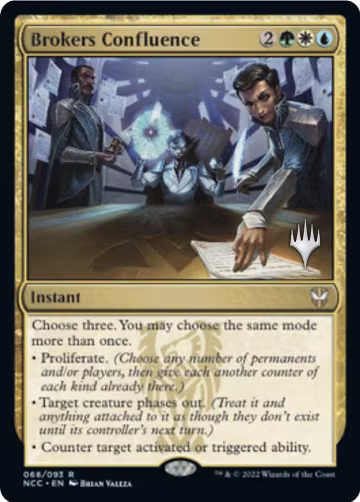 Brokers Confluence (68), Promo Pack: Streets of New Capenna — Magic card price