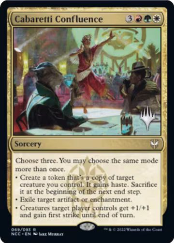Cabaretti Confluence (69), Promo Pack: Streets of New Capenna — Magic card price