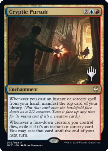 Cryptic Pursuit (70), Promo Pack: Streets of New Capenna — Magic card price