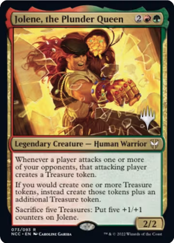 Jolene, the Plunder Queen (73), Promo Pack: Streets of New Capenna — Magic card price