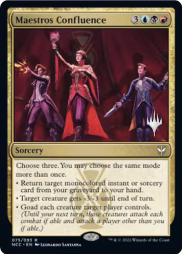 Maestros Confluence (75), Promo Pack: Streets of New Capenna — Magic card price