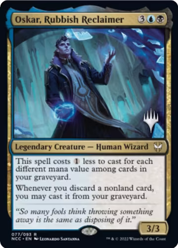 Oskar, Rubbish Reclaimer (77), Promo Pack: Streets of New Capenna — Magic card price