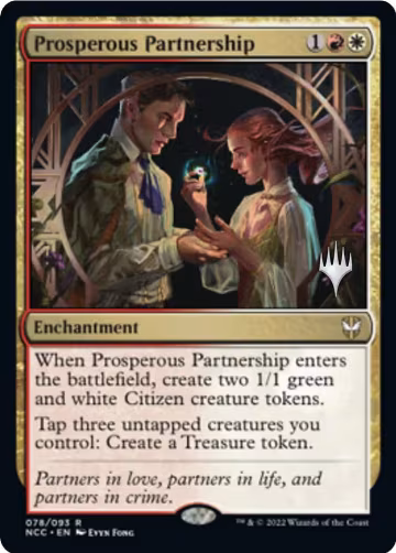 Prosperous Partnership (78), Promo Pack: Streets of New Capenna — Magic card price