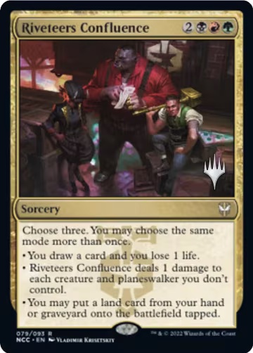 Riveteers Confluence (79), Promo Pack: Streets of New Capenna — Magic card price
