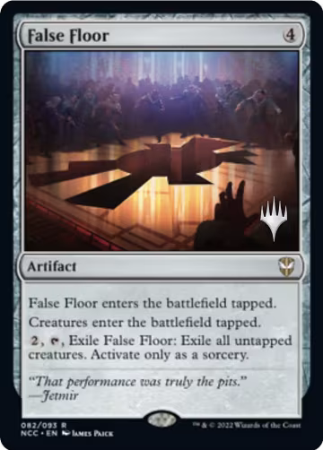 False Floor (82), Promo Pack: Streets of New Capenna — Magic card price