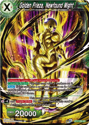 Golden Frieza, Newfound Might (BT17-066), Ultimate Squad — DB Super card price