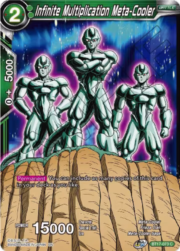 Infinite Multiplication Meta-Cooler (BT17-073) (BT17-073), Ultimate Squad — DB Super card price