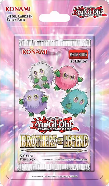 Brothers of Legend Blister Pack [1st Edition], Brothers of Legend — Yu-Gi-Oh! card price