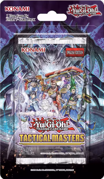 Tactical Masters Blister Pack [1st Edition], Tactical Masters — Yu-Gi-Oh! sealed product price