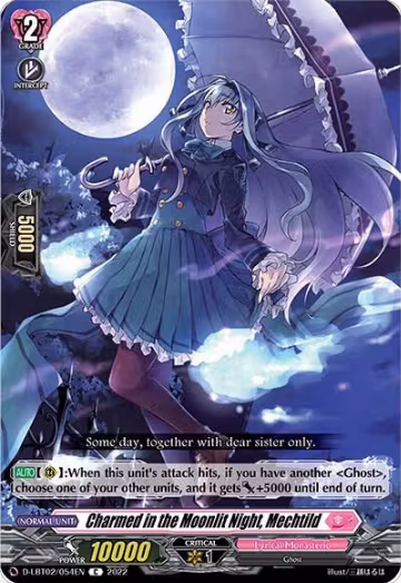 Charmed in the Moonlit Night, Mechtild (D-LBT02/054EN), D-LBT02: Lyrical Monasterio ~It's a New School Term!~ — Vanguard card price