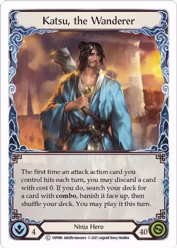 Katsu, the Wanderer (1HP086), History Pack Vol.1 — Flesh & Blood card price