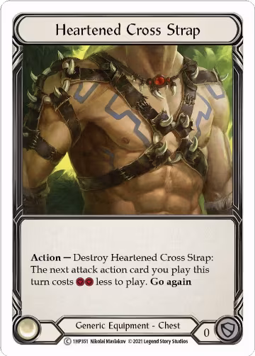 Heartened Cross Strap (1HP351), History Pack Vol.1 — Flesh & Blood card price