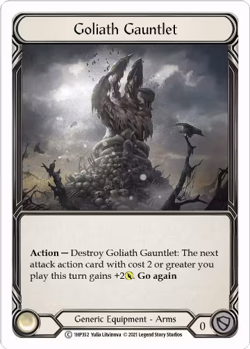 Goliath Gauntlet (1HP352), History Pack Vol.1 — Flesh & Blood card price