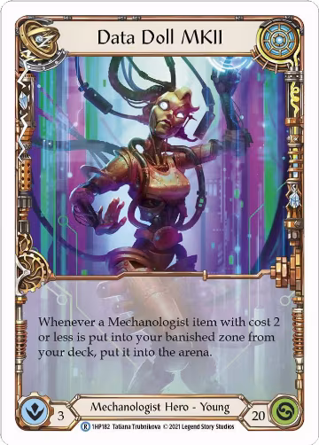 Data Doll MKII (1HP182), History Pack Vol.1 — Flesh & Blood card price