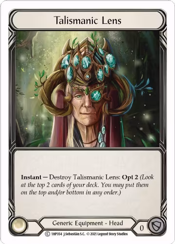 Talismanic Lens (1HP354), History Pack Vol.1 — Flesh & Blood card price