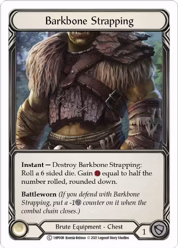 Barkbone Strapping (1HP008), History Pack Vol.1 — Flesh & Blood card price